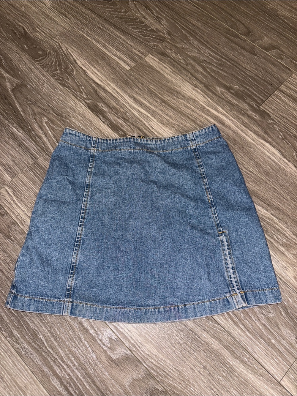 BONGO vintage Blue Denim Mini Skirt